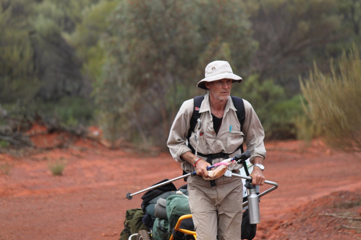 Geg's last days walk from "Buckland to Bungalbin" on 15 July 2014. - Events held at the Range since 2012