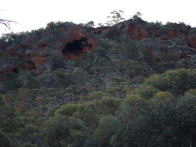 Caves on south side of Helena and Aurora Range (Bungalbin).
